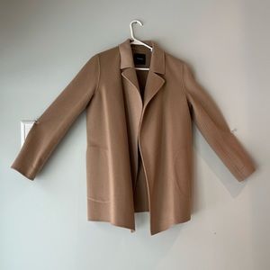 Theory Sileena camel coat NWT
